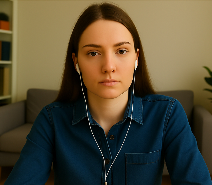 Video call screenshot