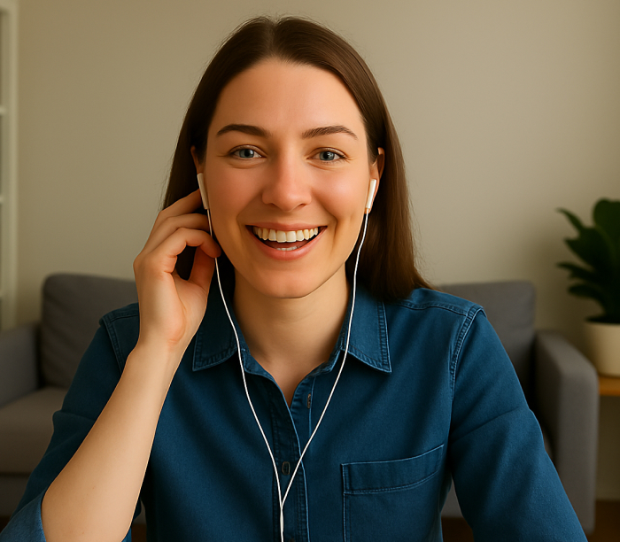 Video call screenshot